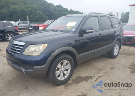 2009 Kia Borrego Lx V6 from USA, damaged, VIN KNDJH741595034962